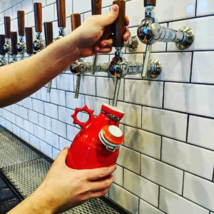 Growler Fills At Garth's Brew Bar