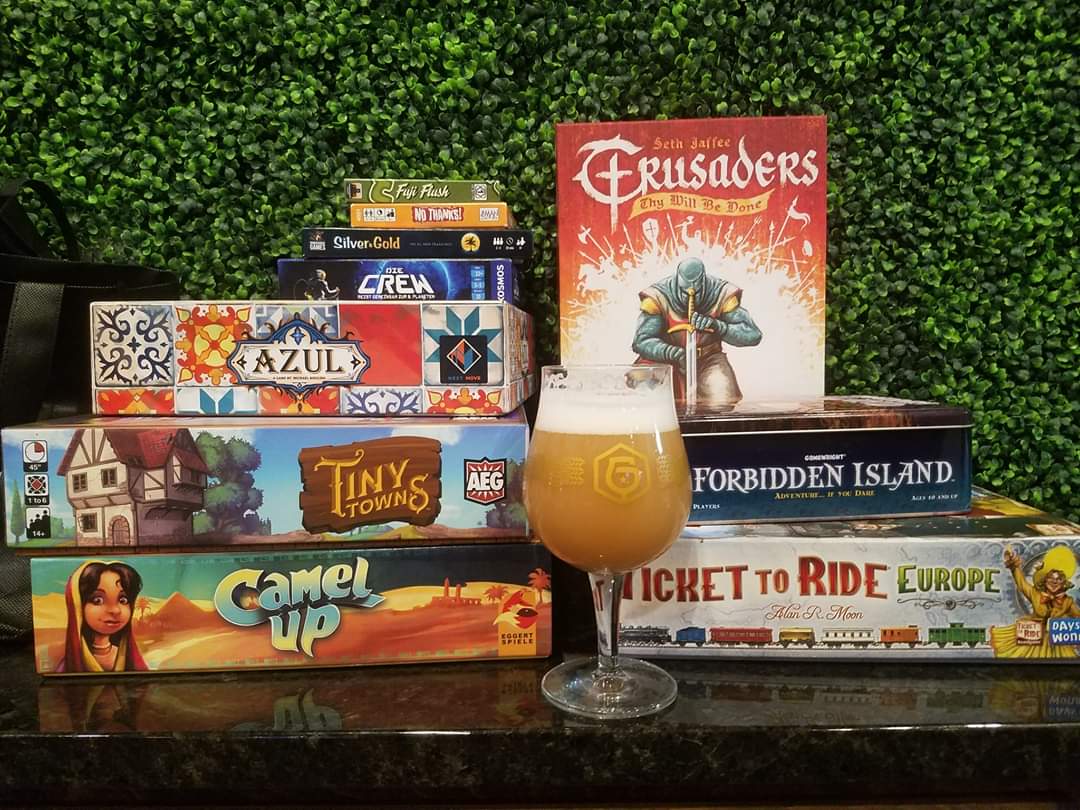 Board Games At Garth's Brew Bar