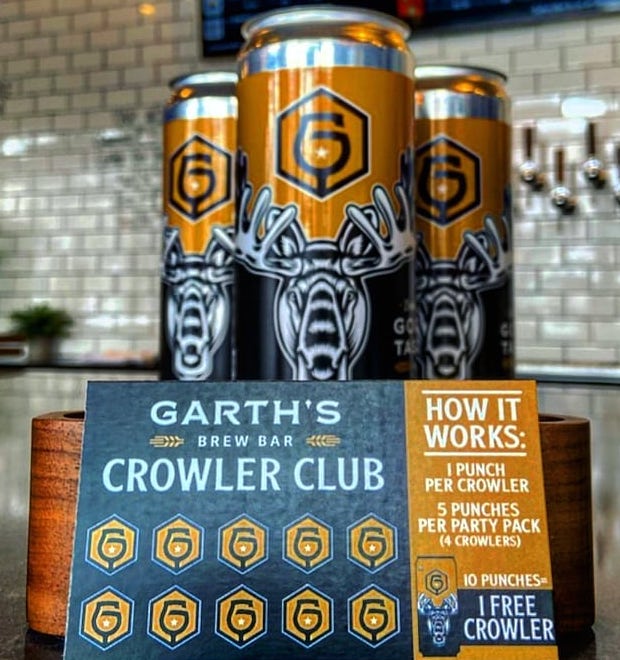 Garth's Brew Bar Crowler Club